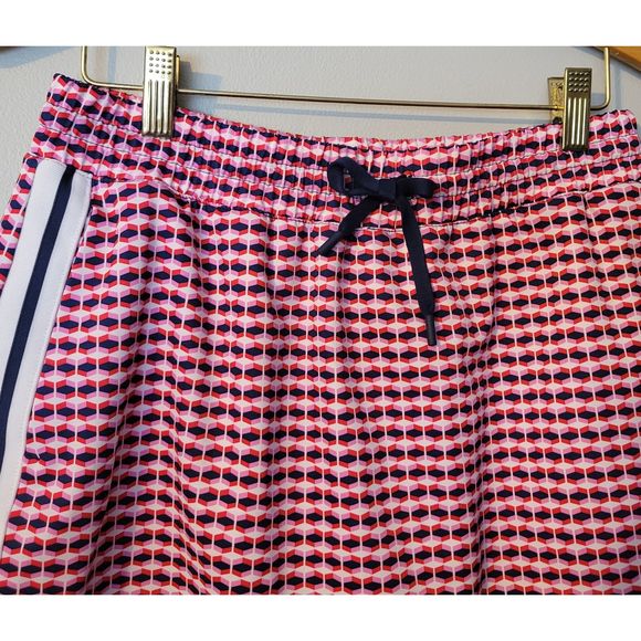Lady Hagan Off to the Races Red/White/Blue Print Mini Golf Tennis Skort Size S - Picture 5 of 8